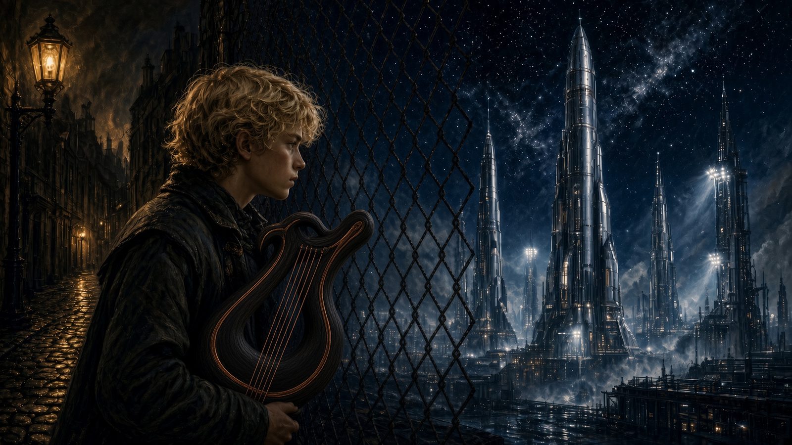 Illustration for The Minstrel